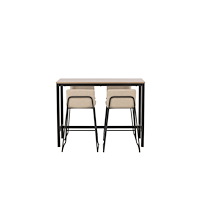 Venture Home Barset Camden med 4st barstolar Bisbee