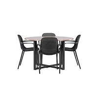 Venture Home Matgrupp Durango med 4st matstolar Baltimore