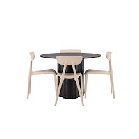 Venture Home Matgrupp Olivia med 4st matstolar Ursholmen
