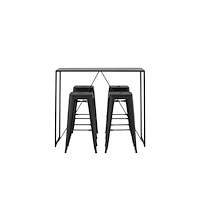 Venture Home Barset Brea med 4st barstolar Tempe