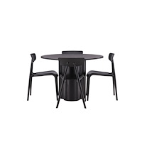 Venture Home Matgrupp Olivia med 4st matstolar Ursholmen