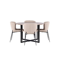 Venture Home Matgrupp Durango med 4st matstolar Modesto