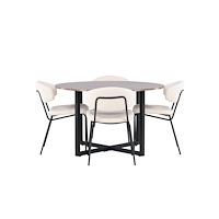 Venture Home Matgrupp Durango med 4st matstolar Chico