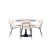 Venture Home Matgrupp Glade med 4st matstolar Chico