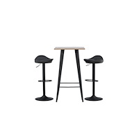 Venture Home Barset Tempe med 2st barstolar Adesto