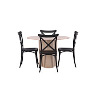 Venture Home Matgrupp Olivia med 4st matstolar Crosett