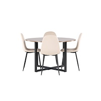 Venture Home Matgrupp Durango med 4st matstolar Polar