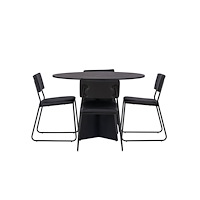Venture Home Matgrupp Bootcut med 4st matstolar Kenth