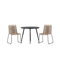 Venture Home Break Rund Matgrupp