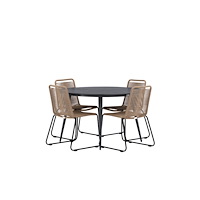 Venture Home Break Rund Matgrupp