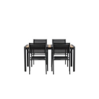 Venture Home Togo Rektangulär Matgrupp