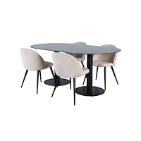 Venture Home Pillan Oval Matgrupp
