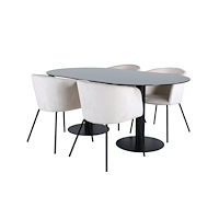 Venture Home Pillan Oval Matgrupp