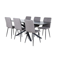 Venture Home Piazza Rektangulär Matgrupp