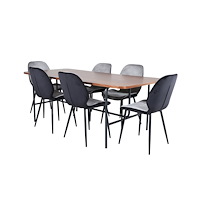 Venture Home Uno Rektangulär Matgrupp