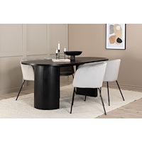 Venture Home Bianca Oval Matgrupp