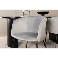 Venture Home Bianca Oval Matgrupp