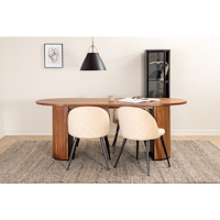 Venture Home Bianca Oval Matgrupp