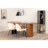Venture Home Bianca Oval Matgrupp