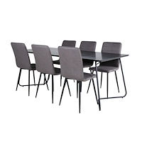 Venture Home Petra Rektangulär Matgrupp