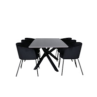 Venture Home Matgrupp Piazza med stolarna Berit