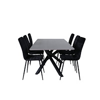 Venture Home Matgrupp Piazza med stolarna Windu