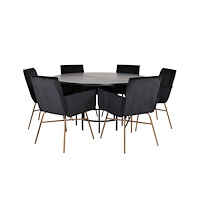 Venture Home Matgrupp Copenhagen med stolarna Petra