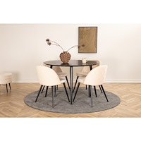 Venture Home Matgrupp Dipp med stolarna Velvet