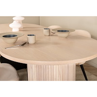 Venture Home Bianca Oval Matgrupp