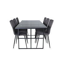 Venture Home Leif Rektangulär Matgrupp