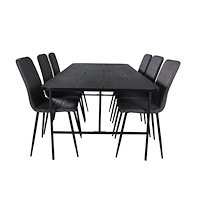 Venture Home Matgrupp Uno med stolarna Windu