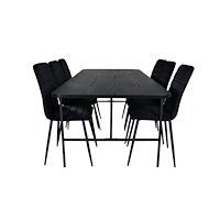 Venture Home Matgrupp Uno med stolarna Windu
