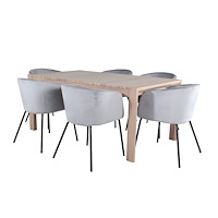 Venture Home Matgrupp Slider med stolarna Berit