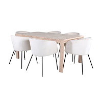 Venture Home Matgrupp Slider med stolarna Berit