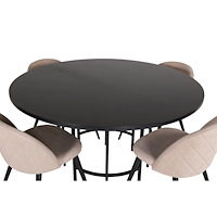 Venture Home Matgrupp Copenhagen med stolarna Velvet