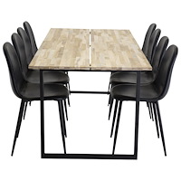 Venture Home Matgrupp Cirebon med stolarna Polar