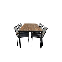 Venture Home Bois Rektangulär Matgrupp