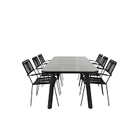 Venture Home Matgrupp Paola med stolarna Lindos