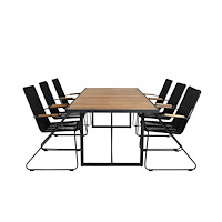 Venture Home Khung Rektangulär Matgrupp