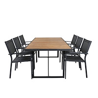 Venture Home Khung Rektangulär Matgrupp