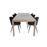 Venture Home Matgrupp Slider med stolarna Velvet