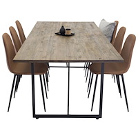 Venture Home Padang Rektangulär Matgrupp