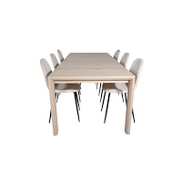 Venture Home Matgrupp Slider med stolarna Polar