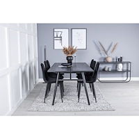 Venture Home Matgrupp Sleek med stolarna Polar