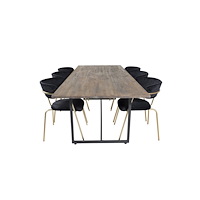 Venture Home Padang Rektangulär Matgrupp