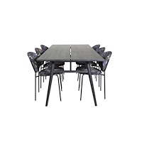 Venture Home Sleek Rektangulär Matgrupp