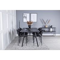 Venture Home Matgrupp Sleek med stolarna Vault