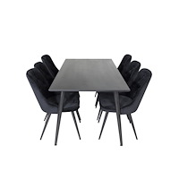 Venture Home Matgrupp Dipp med stolarna Velvet Deluxe