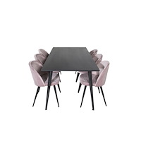 Venture Home Matgrupp Dipp med stolarna Velvet