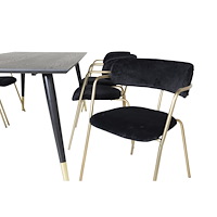 Venture Home Matgrupp Dipp med stolarna Arrow